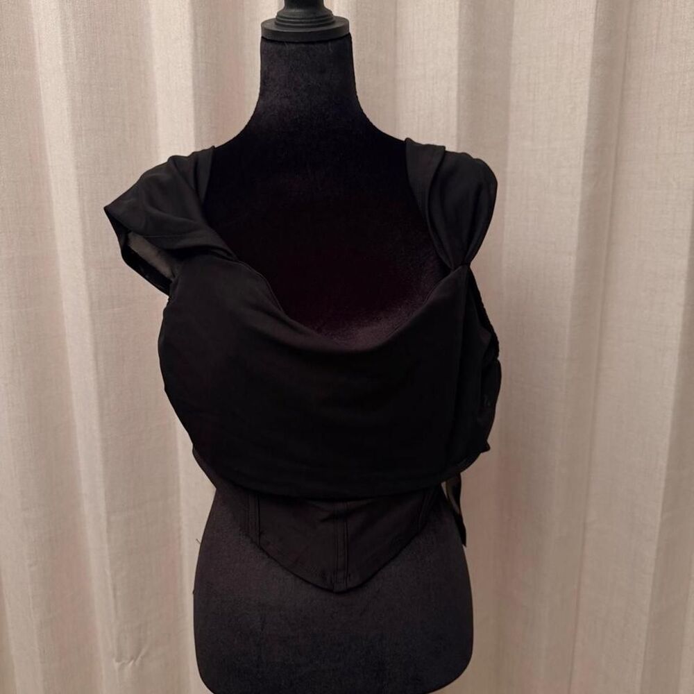 Shein Women's Black Blouse